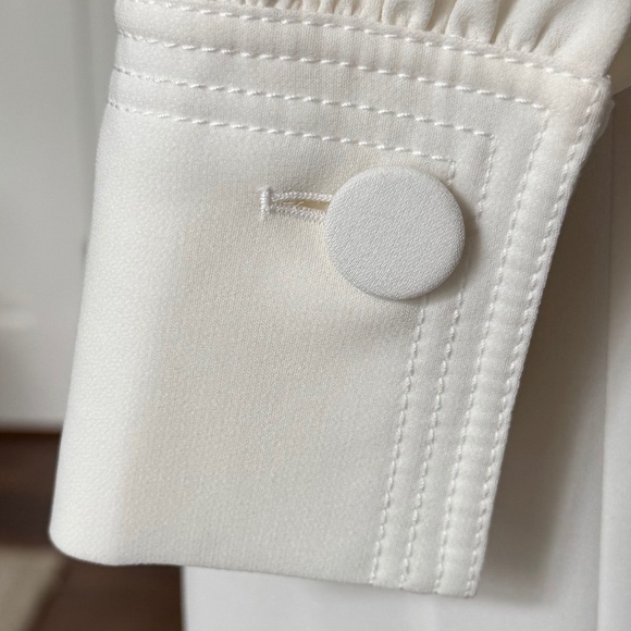 NWT Lafayette 148 NY Finesse Crepe Soraya Dress - Size M - Picture 7 of 9